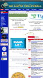 Mobile Screenshot of nolimitsvolleyball.org